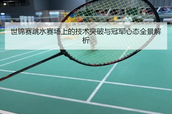 世锦赛跳水赛场上的技术突破与冠军心态全景解析